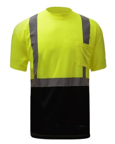 Kaos Standart Safety Garis Model Dua Warna