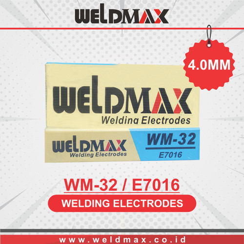 Kawat Las Electroda E7016 (WM-32) 4.0mm Weldmax