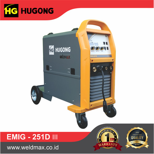 MESIN LAS HUGONG EMIG - 251D / MIG INVERTER WELDING - 2 IN 1