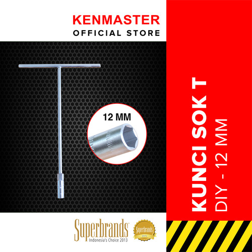 Kenmaster Kunci Sok T DIY 12 MM - KCSO095