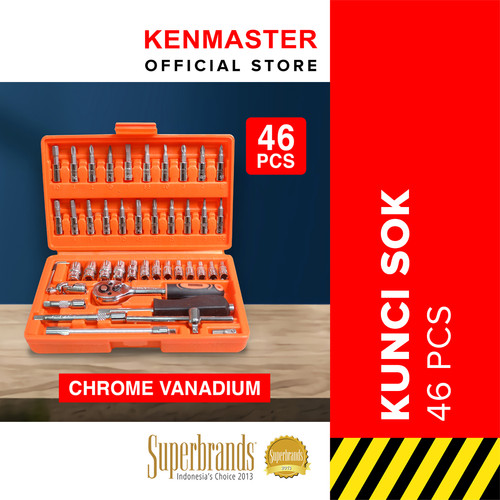 Kenmaster Kunci Sok 46 Pcs - KCSO105