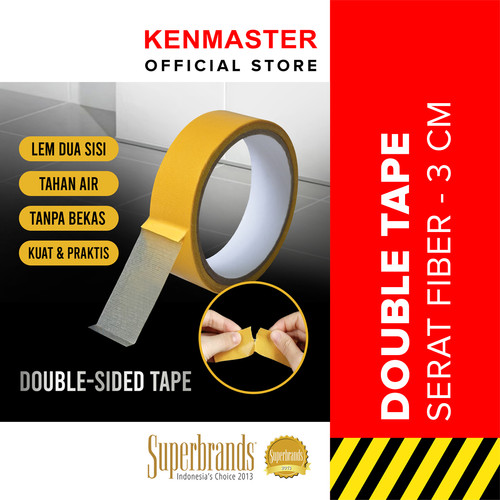 Solatip Lantai / Double Tape Floor / Perekat Lantai KM521 -3 CM X 5 CM