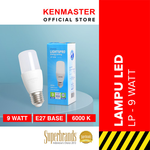 Lampu LED LP 9 Watt / T 42 Lightspro / Lampu LED / LAMP281