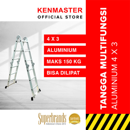 Kenmaster Tangga Lipat Serbaguna 4 X 3 KM-403 - TNGG005 / MULTIPURPOSE