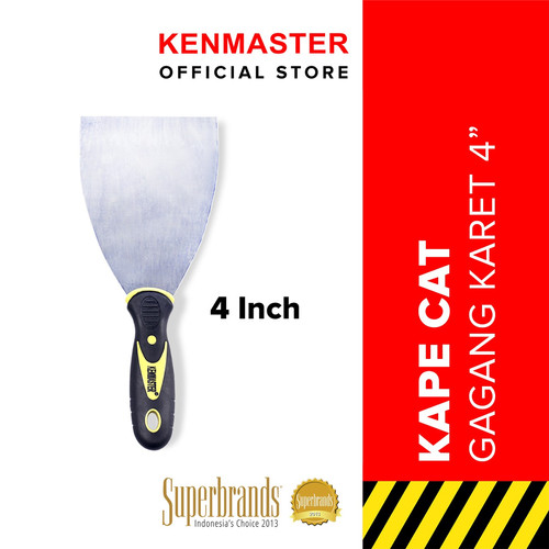 Kenmaster Kape Cat 4 Inch Stainless Steel Gagang Plastik KM-1002