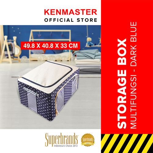 Storage Box SY-213 / Tempat Penyimpanan Serbaguna/ Tempat Pakaian-BIRU