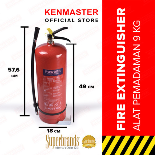 Hartex Pemadam Api / Fire Extinguisher / Alat Pemadam Kebakaran 9 KG