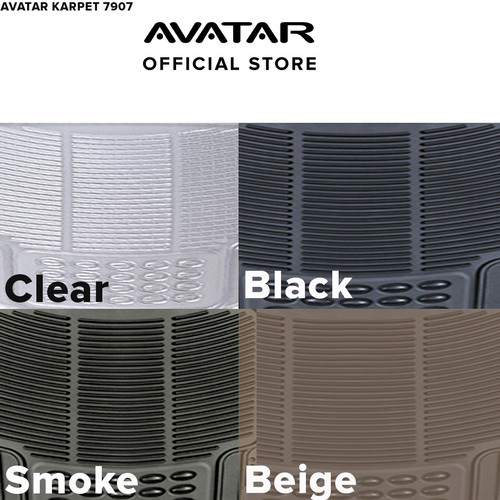 Avatar Karpet Mobil 7907 - 1 pcs - Tersedia 4 Pilihan Warna