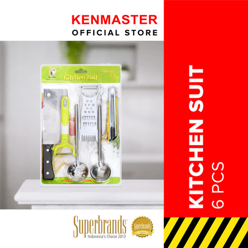 Kitchen Suit Peralatan Dapur Set 6 Pcs / Set K633