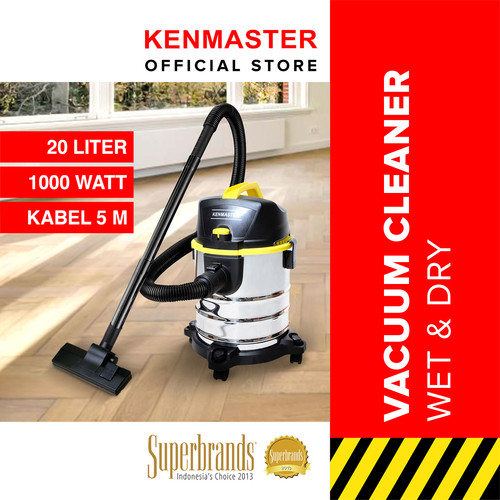 Kenmaster Vacuum Cleaner Wet & Dry KM 935 Penyedot Debu Basah & Kering