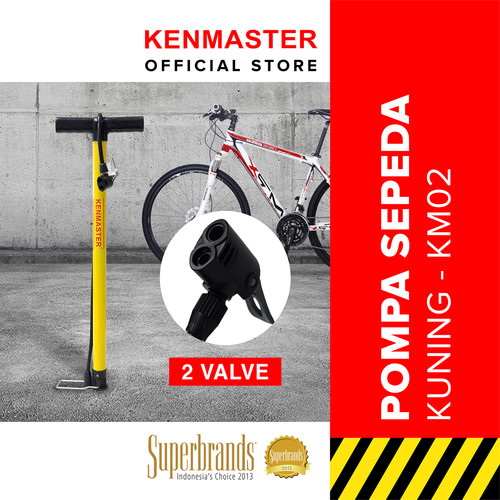 Kenmaster Pompa Sepeda Kuning KM02