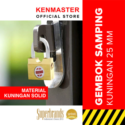 Kenmaster Gembok Samping 25mm