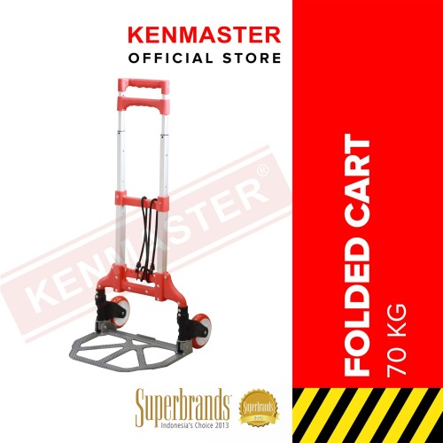 Kenmaster HAND TROLLEY CART KM-WBAI (Max 70Kg) - Troli multifungsi