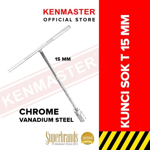 Kenmaster Kunci Sok T 15MM CRV