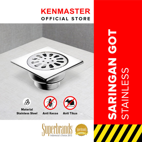 Kenmaster Saringan Got Stenlis 2 Pcs