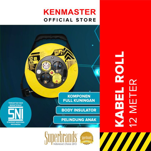 Kenmaster Kabel Roll - 12 Meter