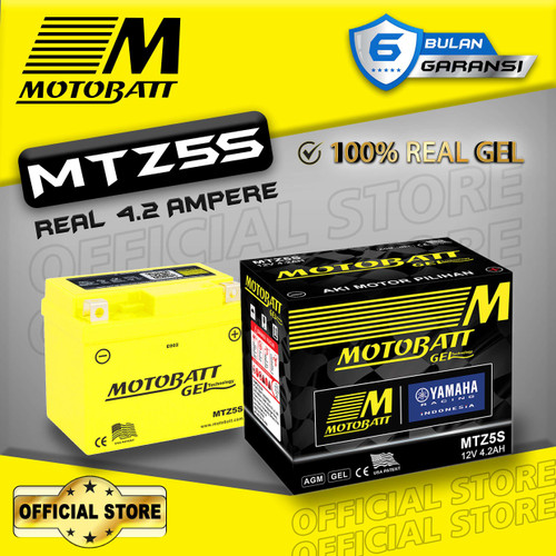 Motobatt Gel MTZ5S - 4.2Ah (Garansi 6 Bulan)