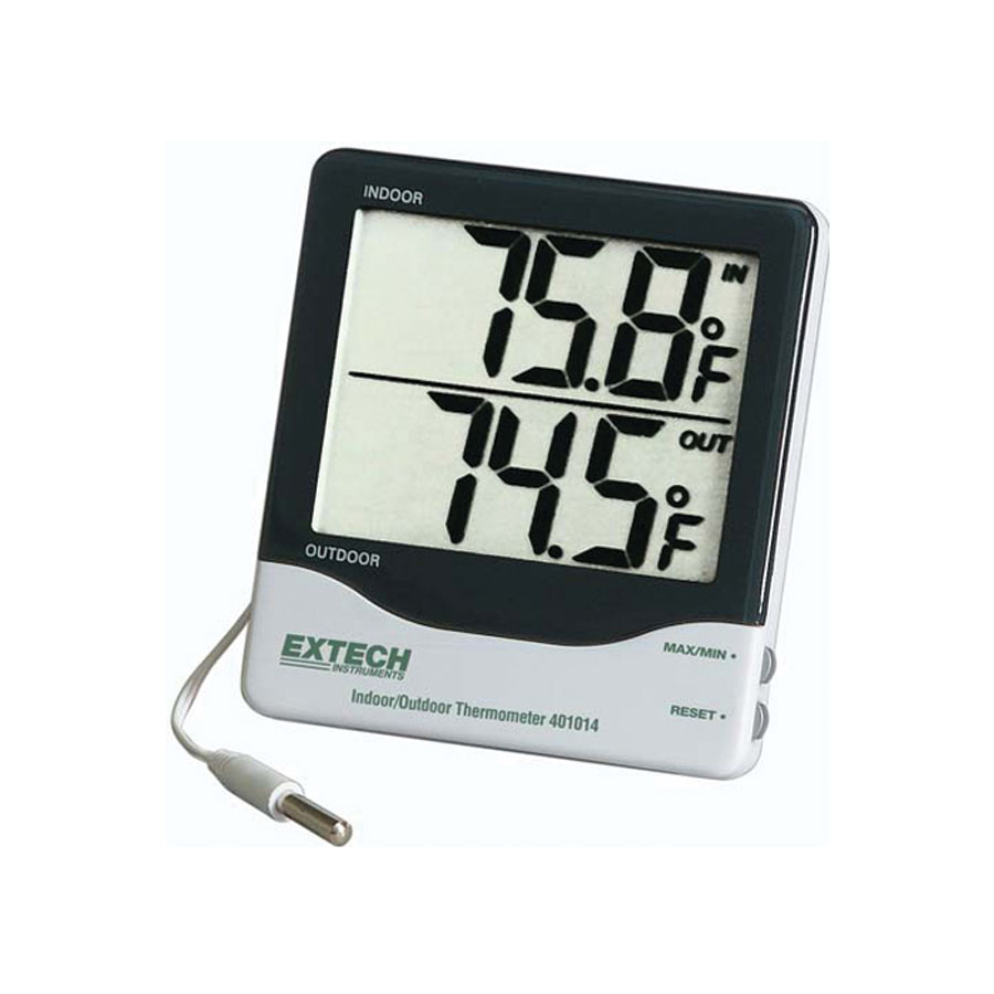 EXTECH THERMOMETER DIGITAL IN/OUTDOOR 401014