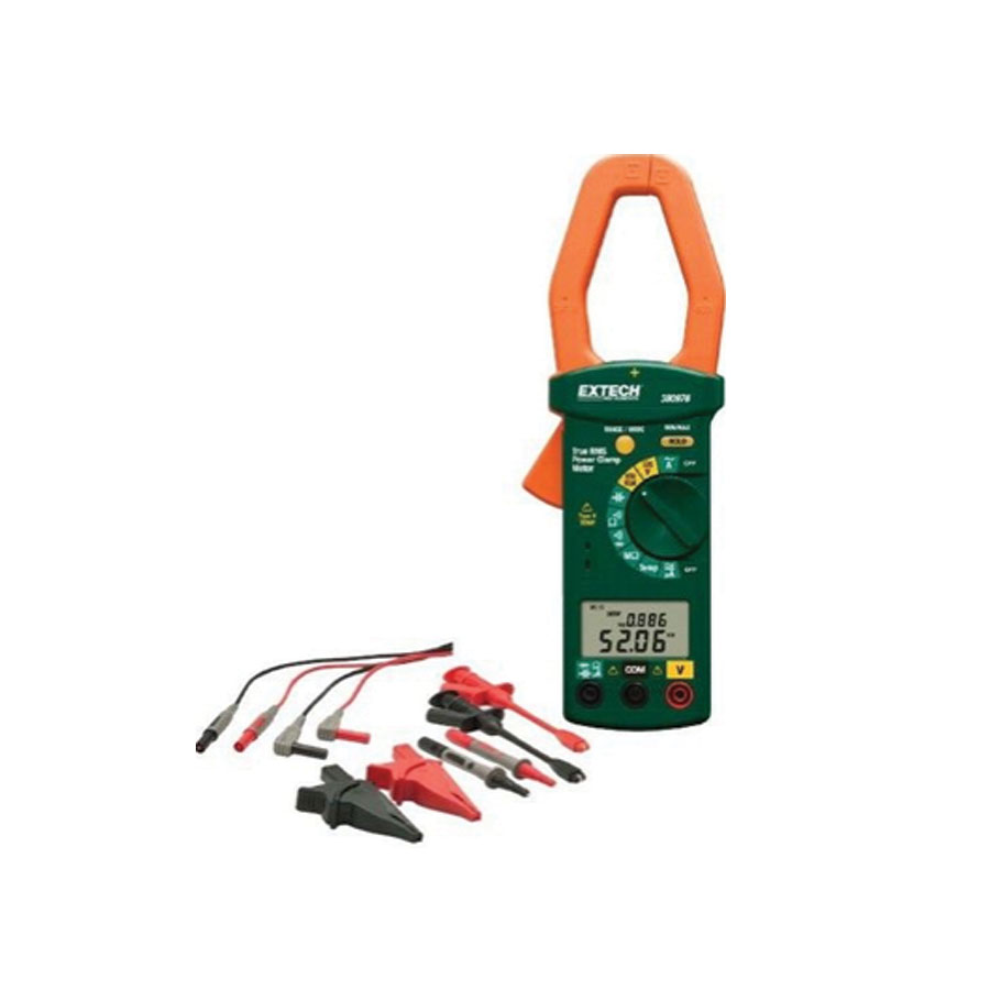 EXTECH POWER CLAMP METER 1000A AC 380976-K