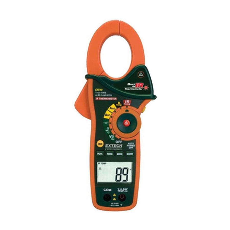 EXTECH CLAMP METER TRMS DMM AC/DC 1000A EX840