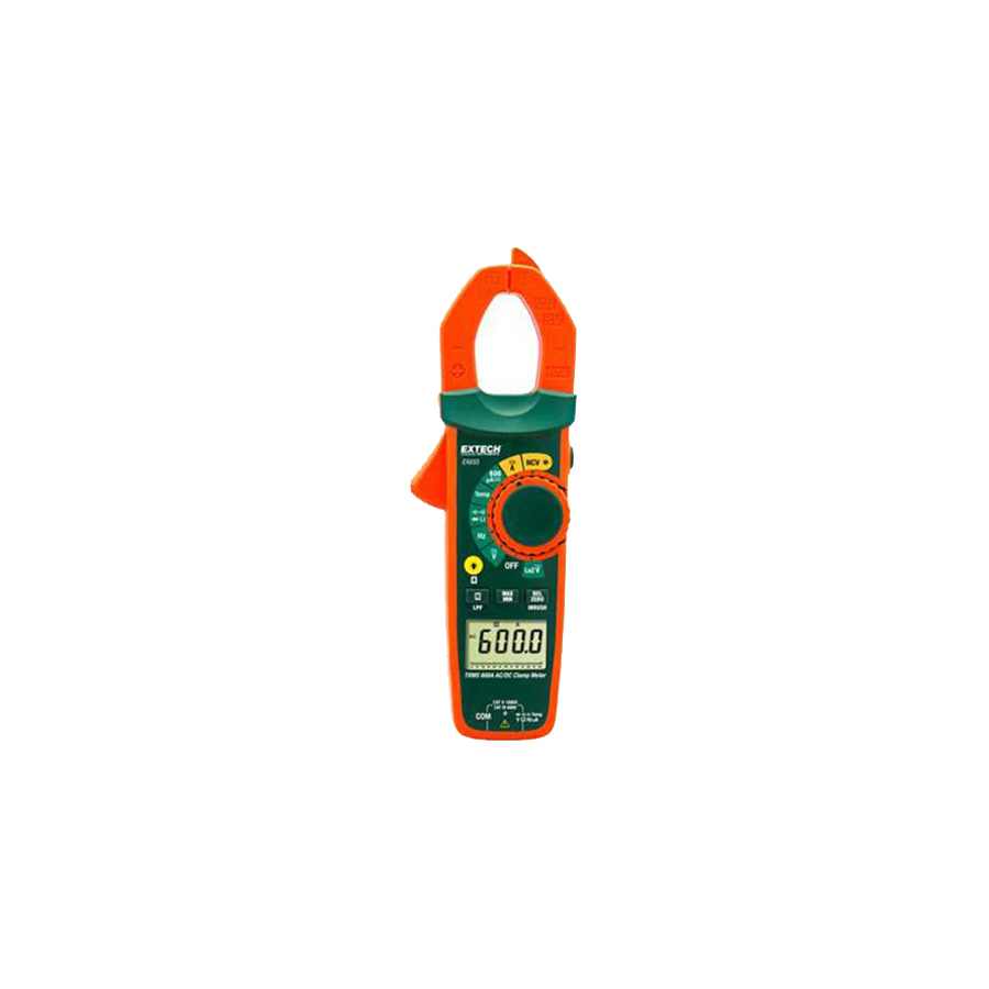 EXTECH CLAMPMETER TRMS AC/DC 600A EX655