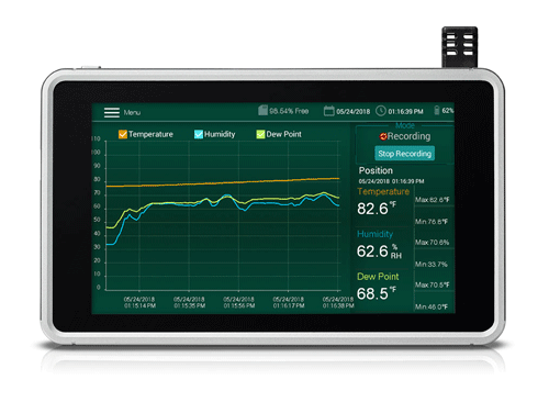 EXTECH HYGROTHERMO CHART RECORDER MED RH550