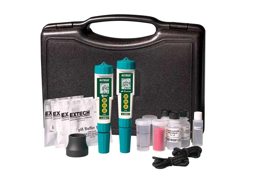 EXTECH DO/PH/CONDUCTIVITY KIT DO610 W/BATTERY