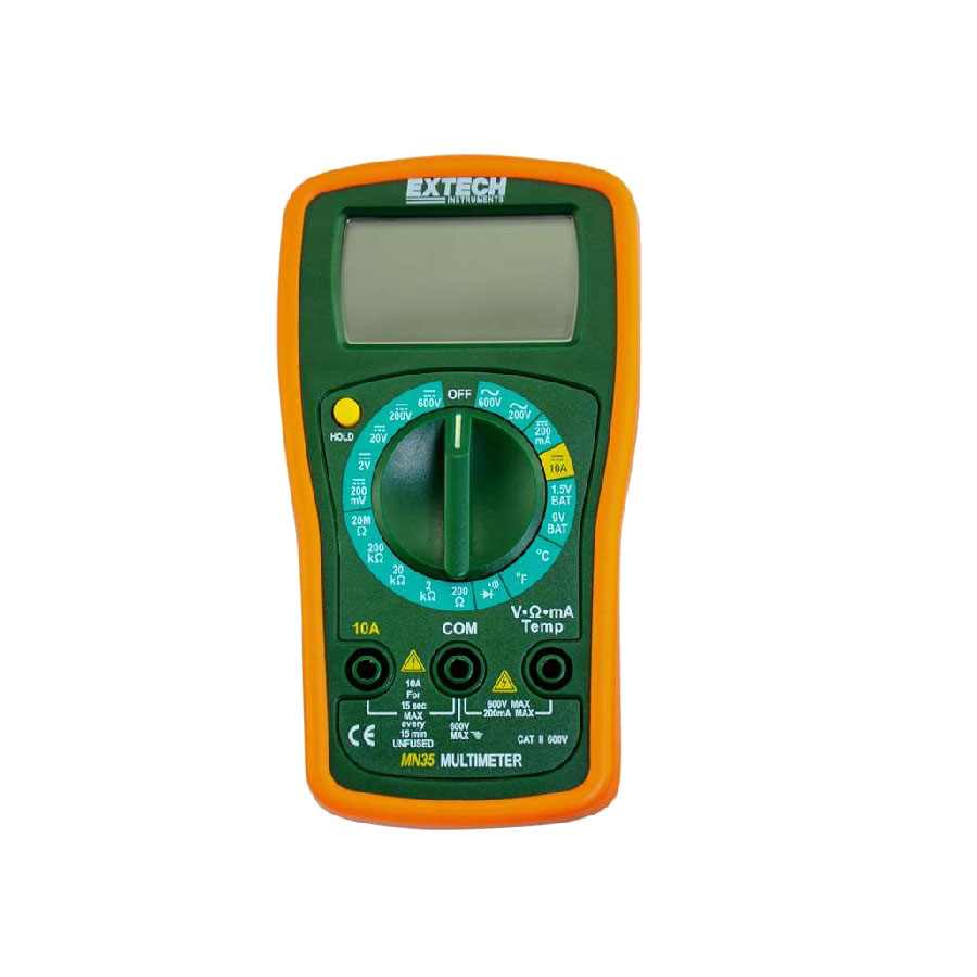 EXTECH MULTIMETERS DMM 600V MN35