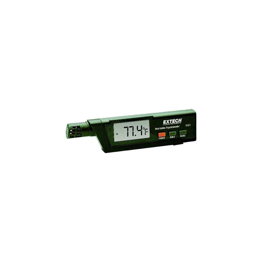 EXTECH PSYCHROMETER HEAT INDEX RH25