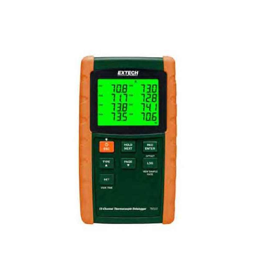 EXTECH THERMOMETER 12 CHANNEL DATALOGGER TM500