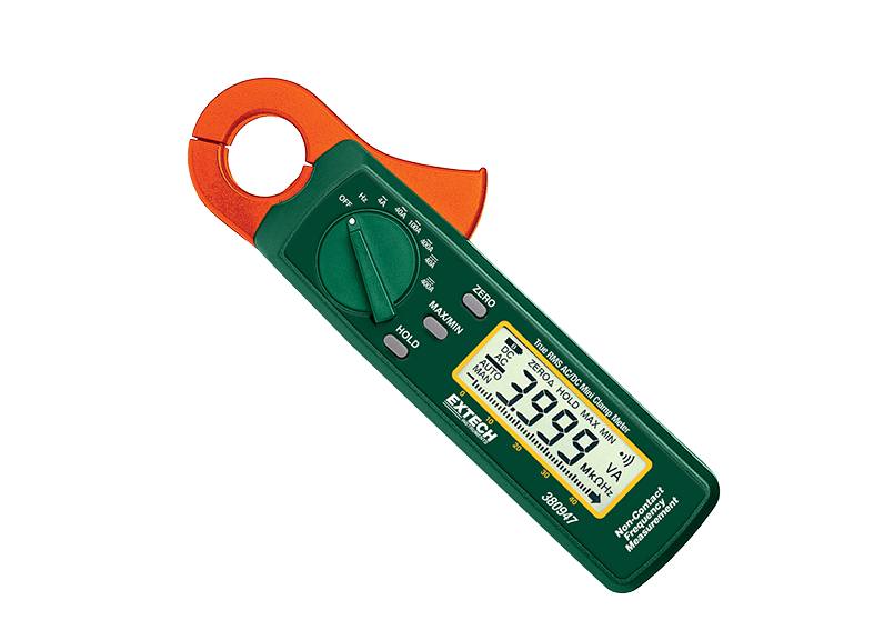 EXTECH CLAMP METER 400A AC/DC TRMS 380947