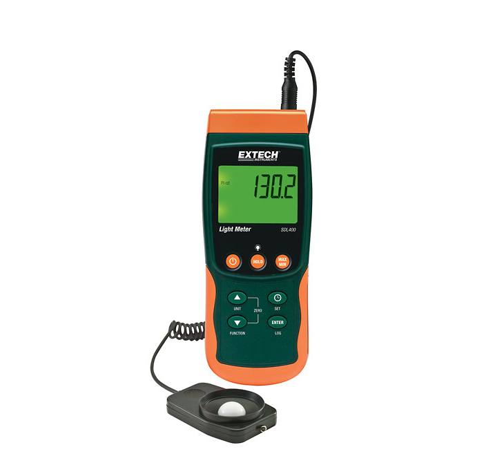 EXTECH LIGHT METER SD LOGGER SDL400-NIST