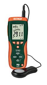 EXTECH LIGHT METER HEAVY DUTY DATALOGGING HD450