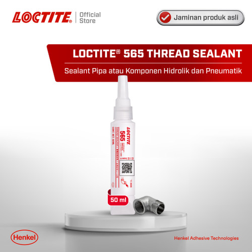 Henkel LOCTITE 565 Thread Sealant Lem Pipa Anti Bocor 50 ml