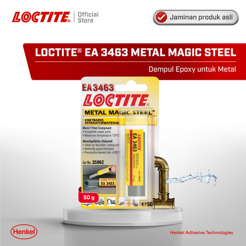 Henkel LOCTITE EA 3463 Fix And Repair Lem Epoxy/ Besi 50 gr