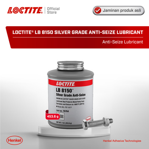 Henkel LOCTITE LB 8150 SILVER ANTISEIZE Abu-Abu/Silver/Grey 453,6 gram