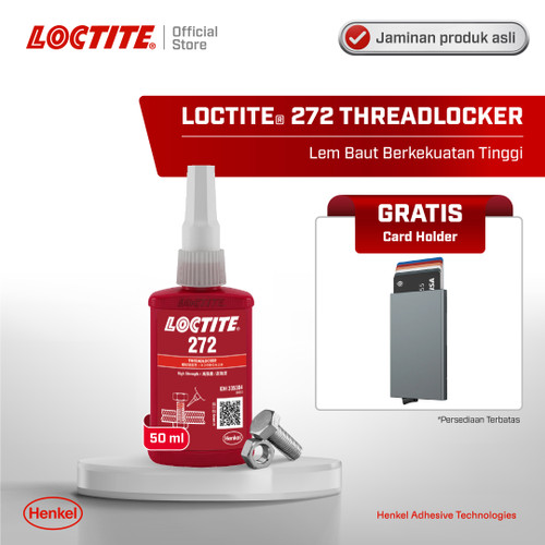 Henkel LOCTITE 272 Threadlocker Lem Baut 50 ml