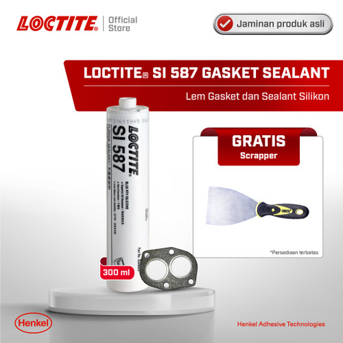 Henkel LOCTITE SI 587 Gasket Sealant Lem Paking/Gasket 300 ml