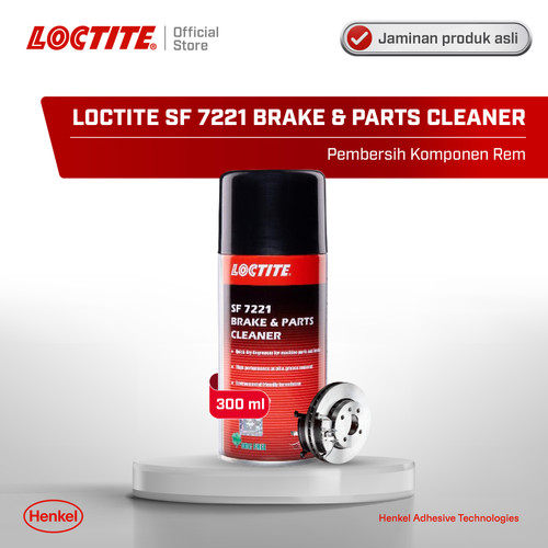 Henkel LOCTITE SF 7221 BRAKE AND PARTS CLEANER Pembersih Rem 300 ml