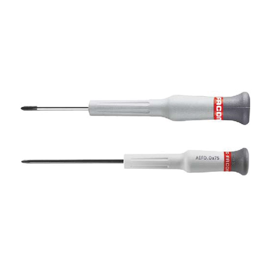 FACOM MICROTECH SCREWDRIVER (+) PH-0 AEFP.0X75