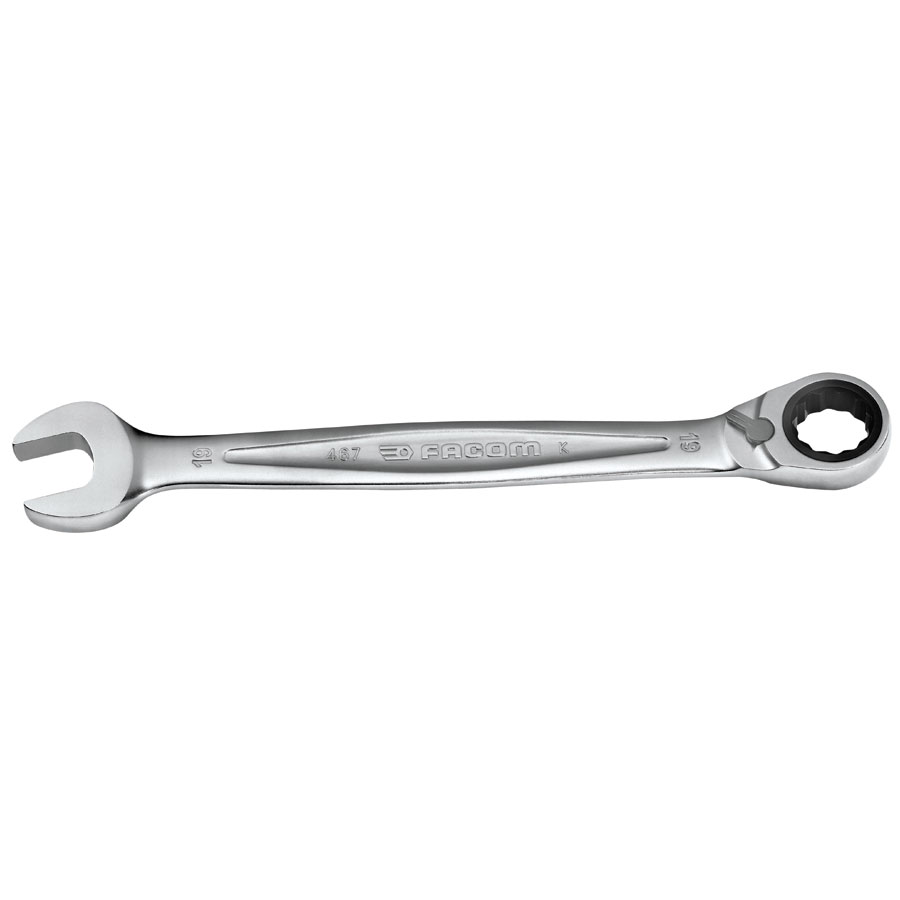 FACOM RATCHET COMBINATION WRENCH 8MM 467B.8