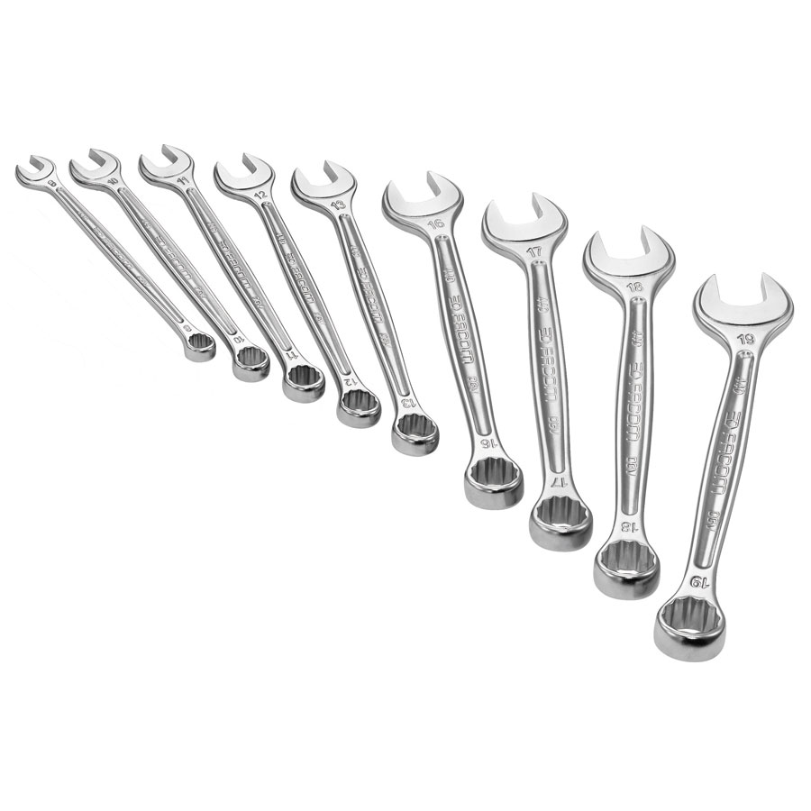 FACOM COMBINATION WRENCH INCH SET 440.JU12