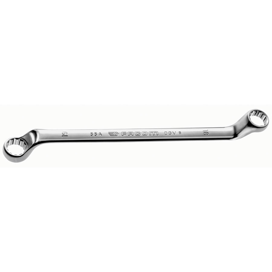 FACOM OFFSET RING WRENCH 13X15MM 55A.13X15