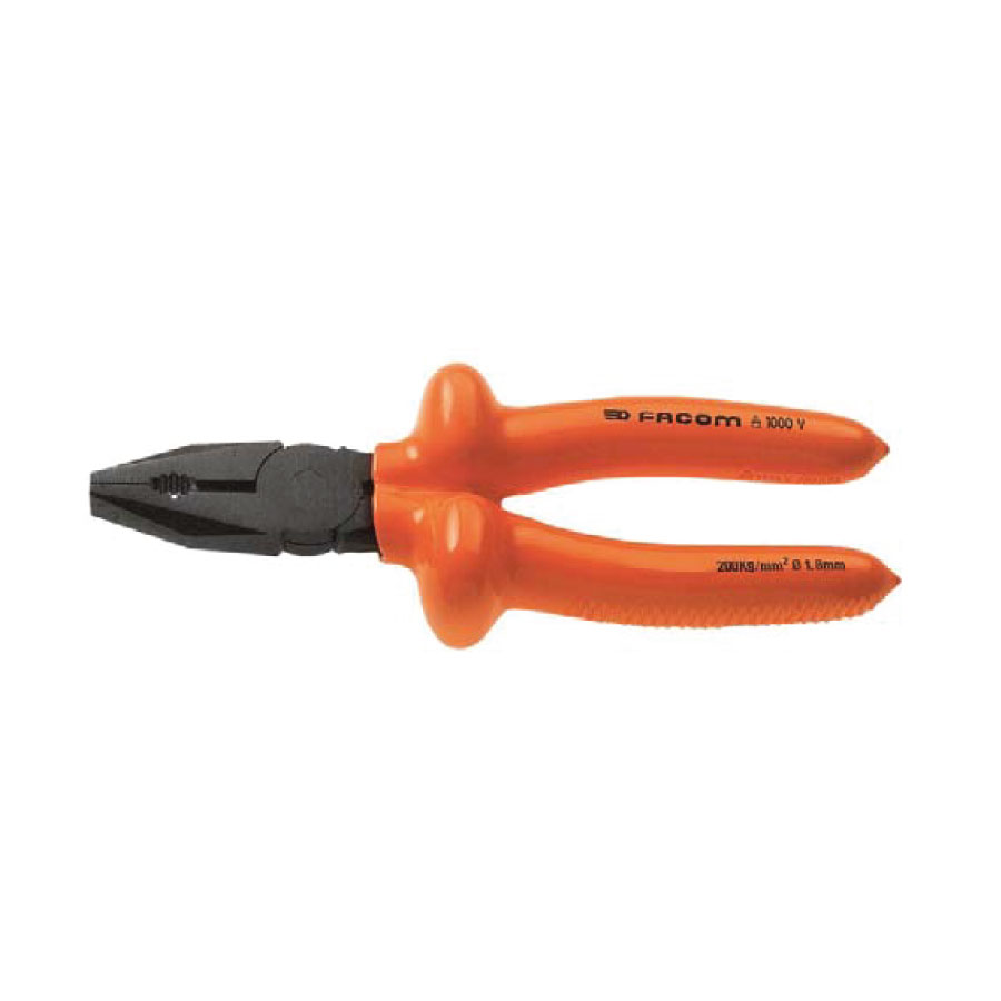 FACOM COMBINATION PLIERS INSULATED 187.20AVSE