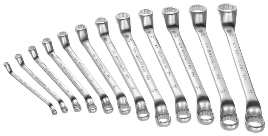 FACOM OFFSET RING WRENCH SET 6-32MM 55A.JE12