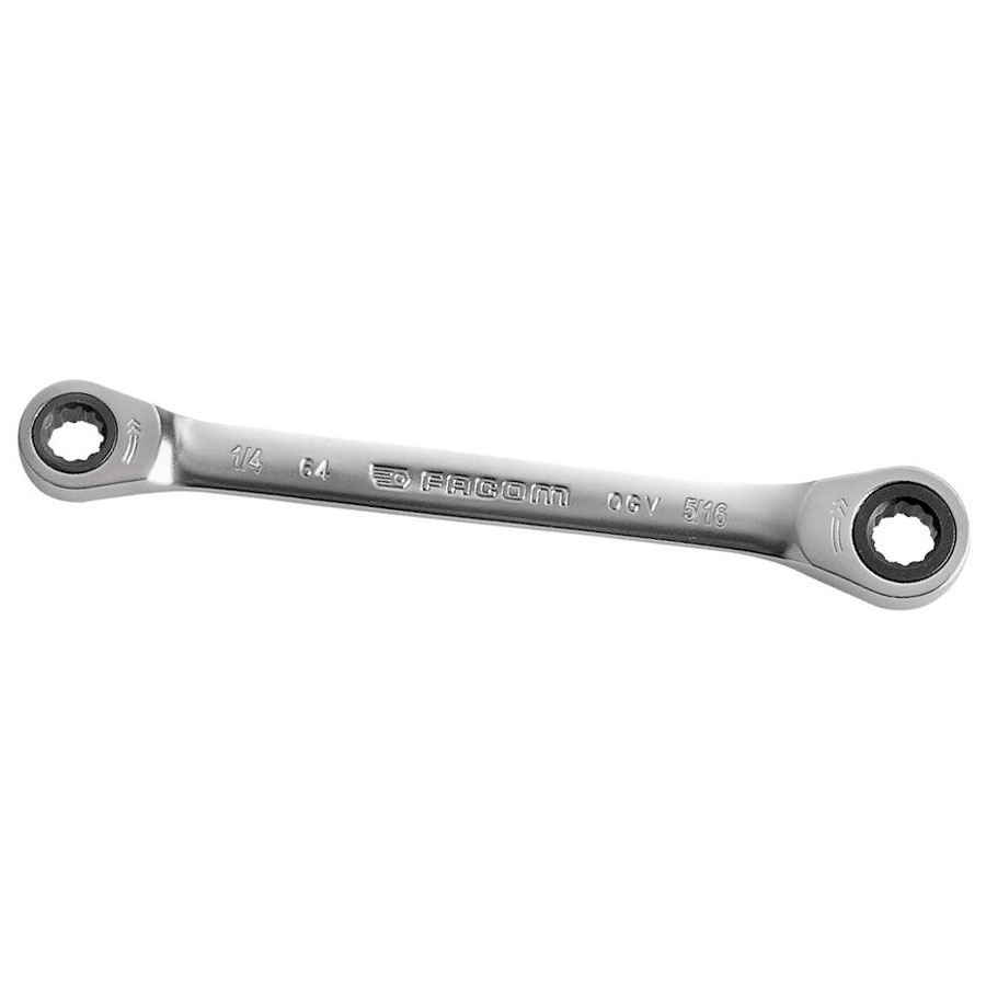 FACOM RATCHET RING WRENCH 14X516 64.1/4X5/16