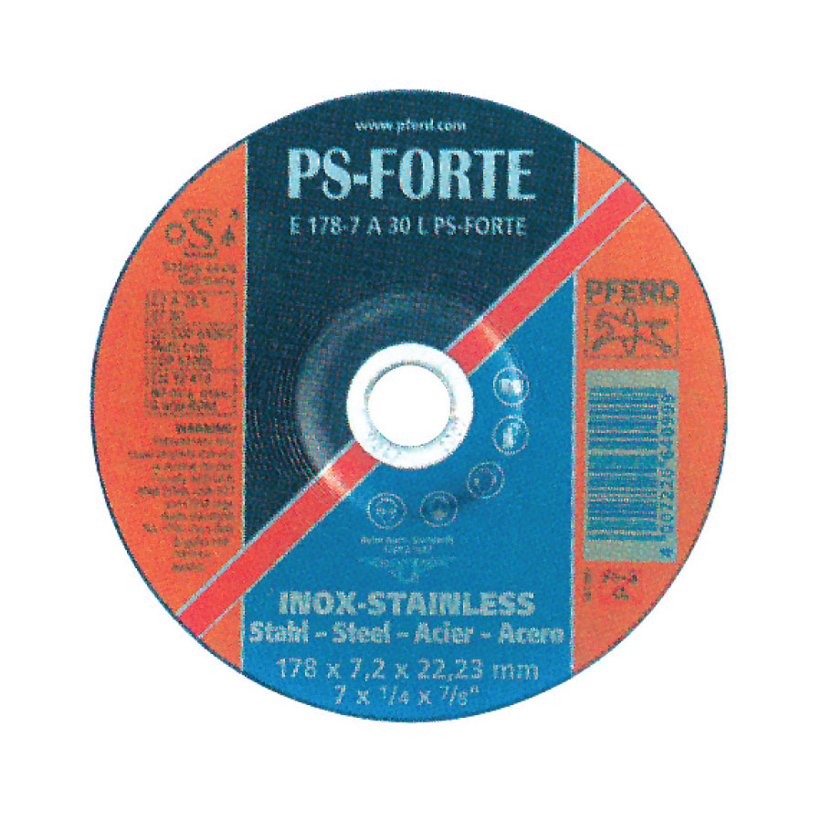 PFERD GRINDING WHEEL E180-7PSFSTEELOX 640999