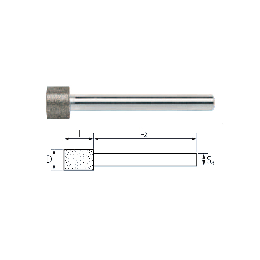 PFERD CBN POINT B126 BZY-N8.0-8/6 119402