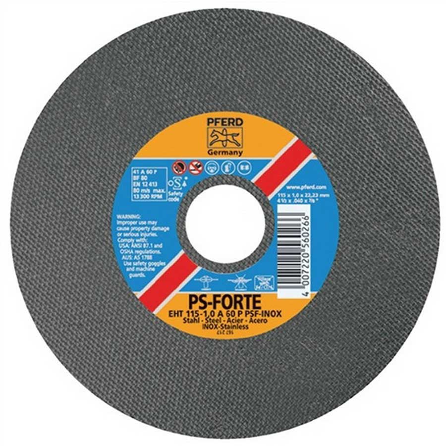 PFERD CUT WHEEL EHT180-2.5PSF STEELOX 523063