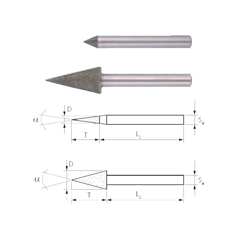 PFERD DIAMOND POINT D64 DSK6.0-12.0/6 354056